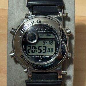 Casio G-Shock Baby-G SEAMAN Frogman BGW-101 Women's Digital Dive Watch BGW101